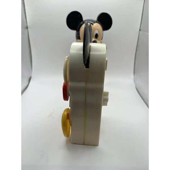 Vintage 1986 Superior Toy Disney Mickey Mouse Gumball Bank Plastic Part&CRIB TOY - Picture 10 of 16